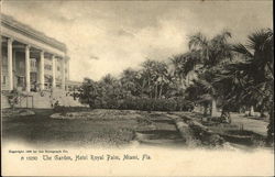 The Garden Hotel, Royal Palm Miami, FL Postcard Postcard