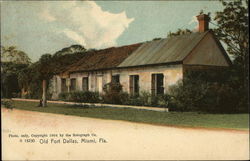 Old Fort Dallas Miami, FL Postcard Postcard
