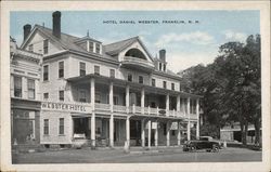 Hotel Daniel Webster Franklin, NH Postcard Postcard Postcard