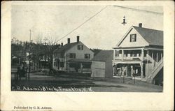 C. R. Adam's Block Franklin, NH Postcard Postcard Postcard
