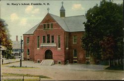 St. Mary's School Franklin, NH Postcard Postcard Postcard