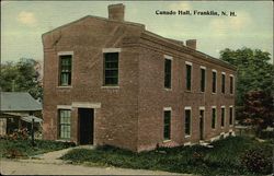 Canado Hall Franklin, NH Postcard Postcard Postcard