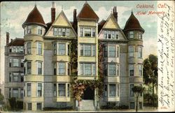 Hotel Metropole Oakland, CA Postcard Postcard Postcard
