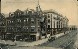 Gridley House Corner Postcard