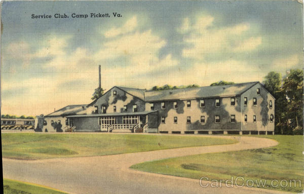 Service Club Camp Pickett Virginia