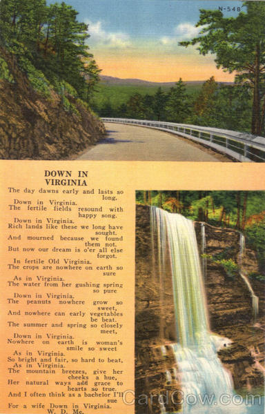 Down in Virginia Poem Poems & Poets