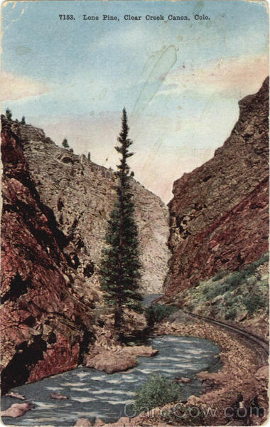 Lone Pine Clear Creek Canon Colorado