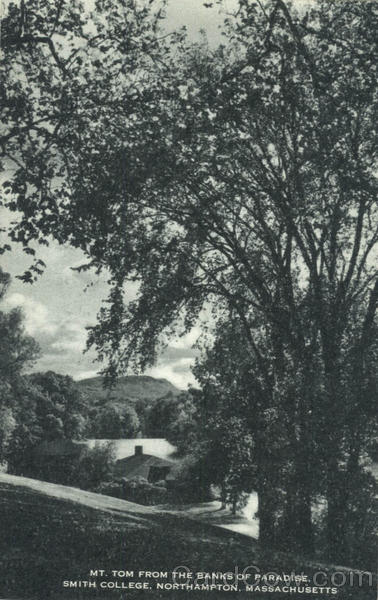 Mt. Tom from the Banks of Paradise, Smith College Northampton Massachusetts
