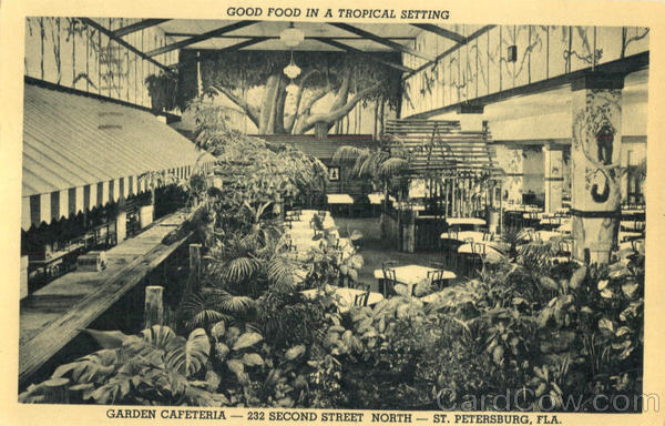Garden Cafeteria, 232 Second Street North St. Petersburg Florida