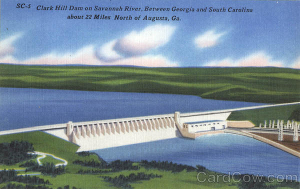 Clark Hill Dam Clarks Hill South Carolina