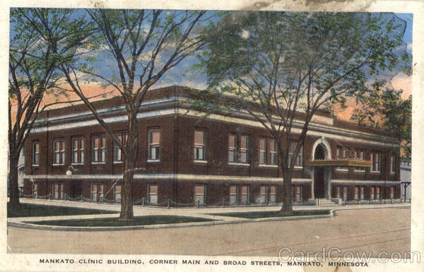 Mankato Clinic Building, Corner Main and Broad Streets Minnesota