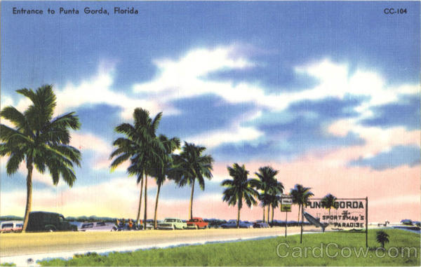 Entrance to Punta Gorda Florida