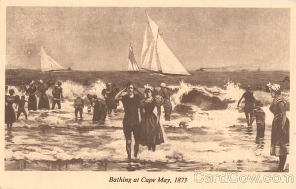 Bathing at Cape may New Jersey