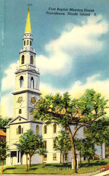 First Baptist Meeting House Providence Rhode Island