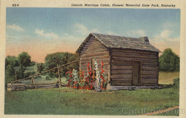 Lincoln Marriage Cabin, Pioneer Memorial State Park Scenic Kentucky