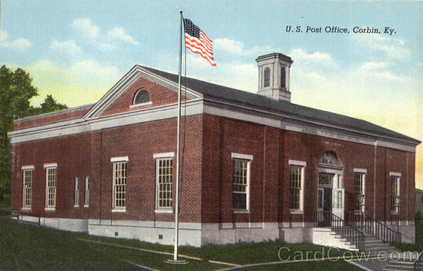 U. S. Post Office Corbin Kentucky