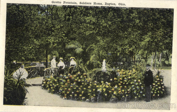 Grotto Fountain, Soldiers Home Dayton Ohio