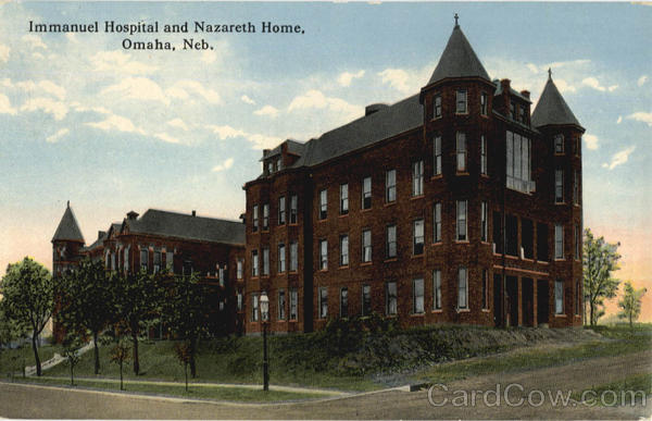 Immanuel Hospital and Nazareth Home Omaha Nebraska