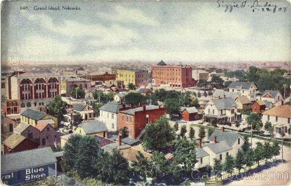 Ariel View Grand Island Nebraska