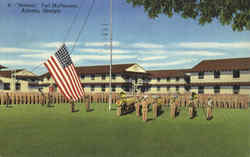 Retreat, Fort McPherson Postcard