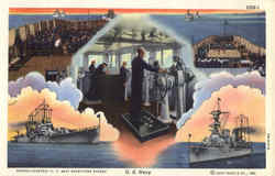 U. S. Navy Views Postcard Postcard