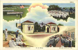 U. S. Navy Views Postcard Postcard