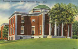 American Antiquarian Society Postcard