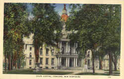 State Capitol Concord, NH Postcard Postcard