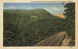 Old Stony Man Postcard