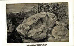 Fragment of the Alps, Fogg art museum, Harvard university. Postcard