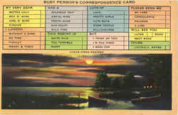 Busy Person's Correspondence Card Postcard