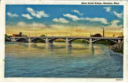 Main Street Bridge Mankato, MN Postcard Postcard