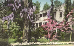 One of the Flower Town's Lovely Residences Hand Colored One of the Flower Town's Lovely Residences Hand Colored