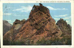 Seal and Bear Garden of the Gods, CO Postcard Postcard