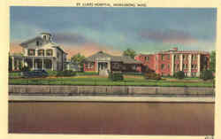 St. Lukes Hospital Middleboro, MA Postcard Postcard