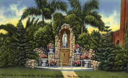 Our Lady of Lourdes Shrine Postcard