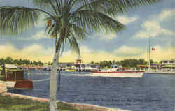 Bahia-Mar Yacht Basin on the Inland Waterway Postcard