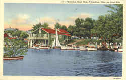 Vermilion Boat Club Ohio Postcard Postcard