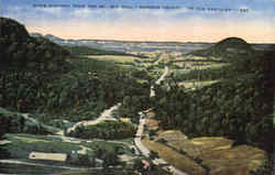 Dixie Highway from top of Big Hill Madison county, KY Postcard Postcard