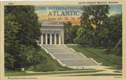 Lincoln National Memorial Kentucky Postcard Postcard