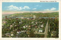 Bird's Eye View of Ashland Postcard