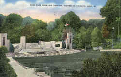 Cain Park Open Air Theater Cleveland Heights, OH Postcard Postcard