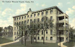 The Clarkson Memorial Hospital Postcard