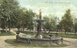 City Park Grand Island, NE Postcard Postcard