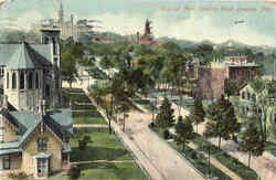Capitol Ave Looking West Postcard