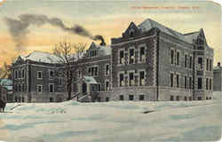 Wise Memorial hospital Postcard
