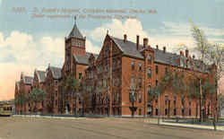 St. Joseph's Hospital, Creighton Memorial Postcard