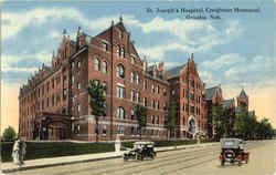 St. Joseph's Hospital, Creighton Memorial Postcard