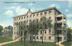 Clarkson Memorial Hospital Postcard