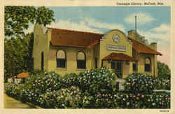 Carnegie Library McCook, NE Postcard Postcard